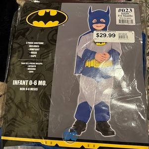 Infants Bat Man Costume size 0-6 Mos
